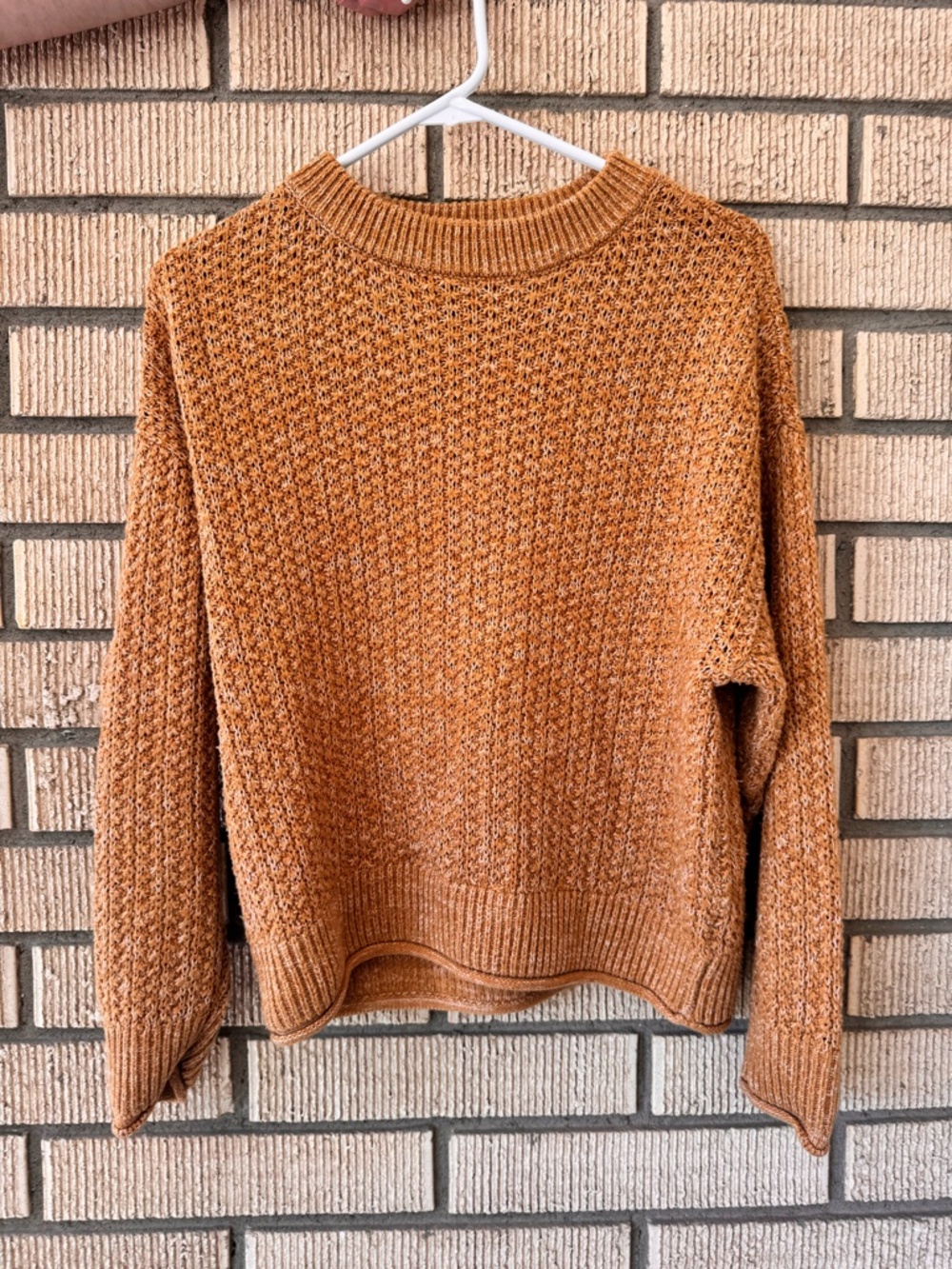 Women’s Chunky Pullover Universal Thread Goldenrod Crewneck Sweater - S